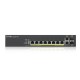 Zyxel GS2220-10HP-EU0101F switch Gestionado L2 Gigabit Ethernet (10/100/1000) Negro Energía sobre Ethernet (PoE)