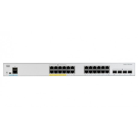 Cisco Catalyst C1000-24P-4G-L switch Gestionado L2 Gigabit Ethernet (10/100/1000) Energía sobre Ethernet (PoE) Gris