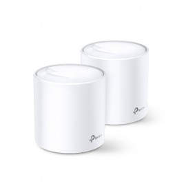 TP-LINK Deco X20 (2-pack) router inalámbrico Doble banda (2,4 GHz / 5 GHz) Gigabit Ethernet Blanco Deco X20(2-pack)