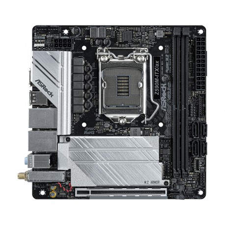 Asrock Z590M-ITX/ax Intel Z590 LGA 1200 mini ITX 90-mxbet0-a0uayz