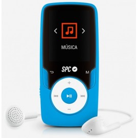 SPC Pure Sound Extreme Reproductor MP3/MP4 Azul 8598A
