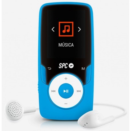 SPC Pure Sound Extreme Reproductor MP3/MP4 Azul 8598A