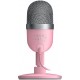 Razer Seiren Mini Rosa Micrófono de superficie para mesa rz19-03450200-r3m1