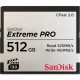 Sandisk Extreme Pro 512GB 512GB CFast 2.0 memoria flash SDCFSP-512G-G46D