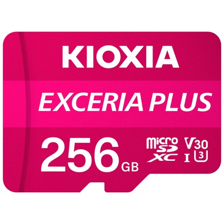 Kioxia Exceria Plus memoria flash 256 GB MicroSDXC Clase 10 UHS-I lmpl1m256gg2