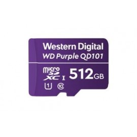 Western Digital WD Purple SC QD101 memoria flash 512 GB MicroSDXC Clase 10 wdd512g1p0c