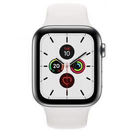 Apple Watch Series 5 reloj inteligente Acero inoxidable OLED Móvil GPS (satélite) mwwf2ty/a