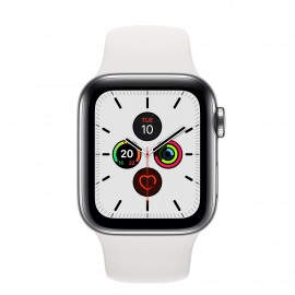 Apple Watch Series 5 reloj inteligente Acero inoxidable OLED Móvil GPS (satélite) mwx42ty/a
