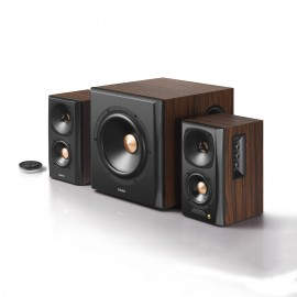 Edifier S360DB conjunto de altavoces 150 W Negro, Madera