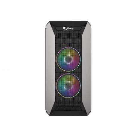 GENESIS Irid 513 ARGB Micro Torre Negro, Blanco - npc-1682