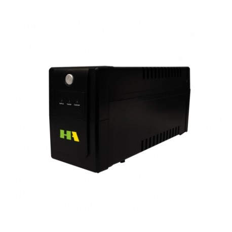 Hectronica HASIL1050 sistema de alimentación ininterrumpida (UPS) Línea interactiva 1050 VA 480 W 2 salidas AC