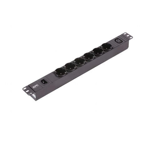 APC EPDU1010B-SCH unidad de distribución de energía (PDU) 7 salidas AC 1U Negro