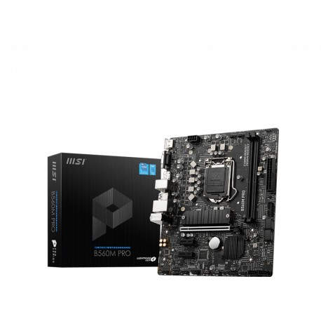 MSI B560M PRO Intel B560 LGA 1200 micro ATX - 7D20-001R