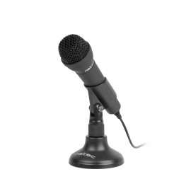 NATEC ADDER Negro Micrófono para conferencias - nmi-0776
