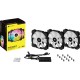 Corsair SP120 RGB ELITE Carcasa del ordenador Ventilador 12 cm Negro 3 pieza(s) co-9050109-ww
