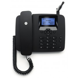 Motorola FW200L Teléfono DECT Identificador de llamadas Negro 107FW200L