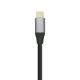AISENS Cable conversor USB-C a HDMI 4K@60HZ, USB-C/M-HDMI/M, Negro, 0.8m - A109-0392