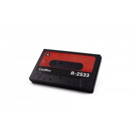 CoolBox SlimChase R-2533 Carcasa de disco duro/SSD Negro, Rojo 2.5'' - COO-SCP2533-R
