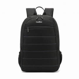 CoolBox COO-BAG15-2N maletines para portátil 39,6 cm (15.6'') Mochila Negro