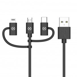 Celly USB3IN1BK cable USB