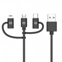 Celly USB3IN1BK cable USB