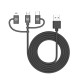 Celly USB3IN1BK cable USB