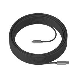 Logitech Strong cable USB 10 m 3.2 Gen 2 (3.1 Gen 2) USB A USB C Negro - 939-001799