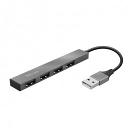 Trust Halyx USB 2.0 480 Mbit/s Aluminio - 23786