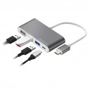 SilverHT Hub Logan USB-C 4 en 1 - 112001140199