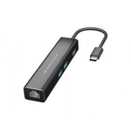 Conceptronic DONN07B hub de interfaz USB 3.2 Gen 1 (3.1 Gen 1) Type-C 5000 Mbit/s Negro