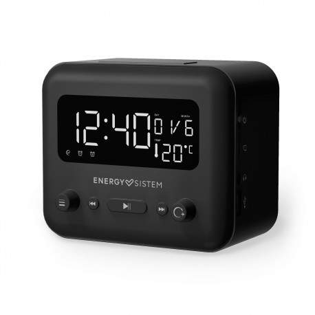 Energy Sistem Clock Speaker 2 Reloj Analógica Negro - 450930