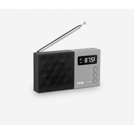 SPC Jetty Portátil Digital Negro, Gris - 4577n