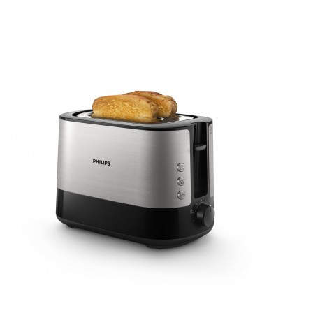 Philips Viva Collection Tostador con 2 ranuras extraanchas Tostador - HD 2637/90