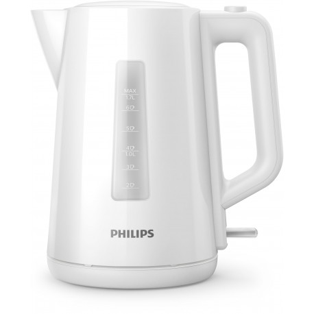 Philips 3000 series Hervidora de plástico 1,7 l con tapa abatible, indicador luminoso - HD9318/00