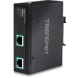 Trendnet TI-E100 ampliador de red Transmisor de red 10,100,1000 Mbit/s Negro