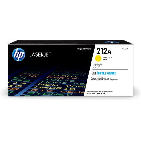 HP 212A 1 pieza(s) Original Amarillo W2122A