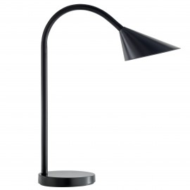 Unilux 400077402 lámpara de mesa Negro 4 W LED A+