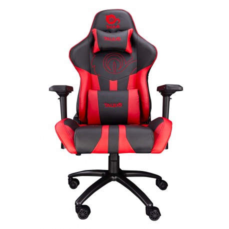 TALIUS Silla Viper Gaming Black/Red, 4D, Butterfly, Base Metal, Ruedas 60mm Nylon, Gas Clase 4 - TAL-VIPER