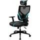 ThunderX3 YAMA1 Silla para videojuegos universal Negro, Azul - YAMA1BC