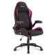 Sharkoon Elbrus 1 Silla para videojuegos universal Asiento acolchado Negro, Rosa - 4044951028009