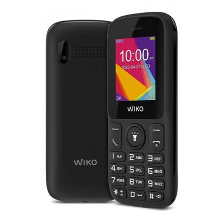 Wiko F100 4,57 cm (1.8'') 71 g Negro Teléfono básico wikf100wb188blkst