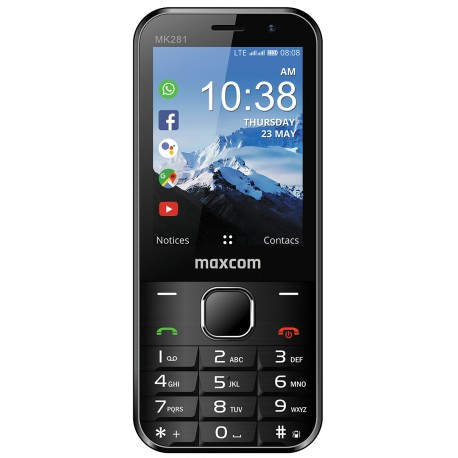 MaxCom MK281 teléfono móvil 8,13 cm (3.2'') 110 g Negro Característica del teléfono