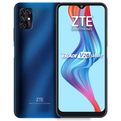 ZTE Blade V20 Smart 17,3 cm (6.82'') Android 10.0 USB Tipo C 4 GB 128 GB 5000 mAh Azul p963f05
