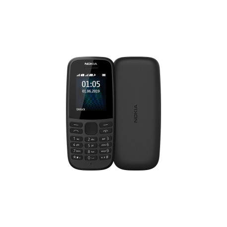 Nokia 105 4,5 cm (1.77'') 73 g Negro Característica del teléfono 16kigb01a03