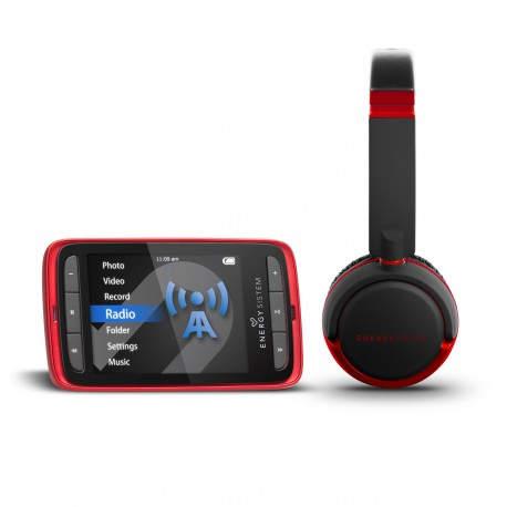 Energy Sistem MP5  Aur DJ 4GB 4304 Ruby Red 390939