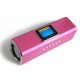 Technaxx Sound Station Music Man LCD Stereo Rosa