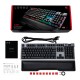 XPG Summoner teclado USB QWERTY Inglés Gris - summoner5c-bkces