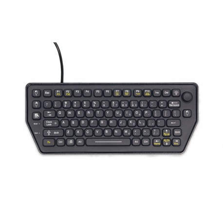Gamber-Johnson 7300-0171 teclado USB Negro
