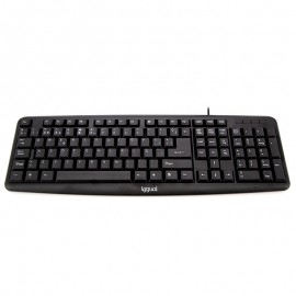 iggual CK-BASIC-105T teclado USB QWERTY Español Negro - IGG316818