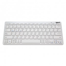 iggual TKL-BK teclado Bluetooth QWERTY Español Plata - IGG316788